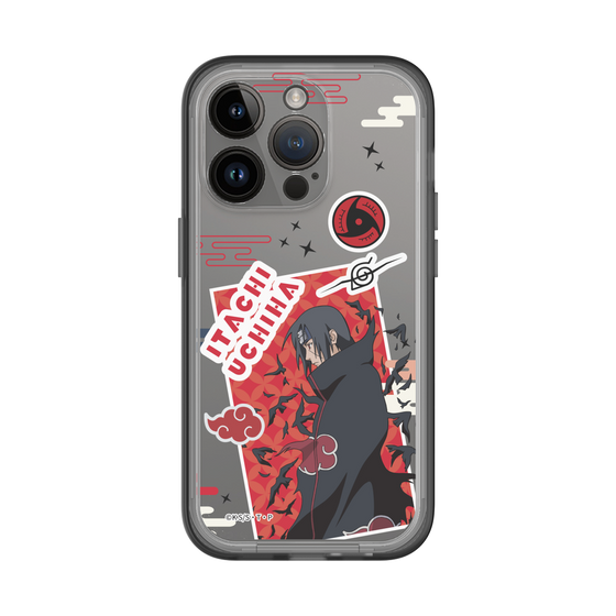 スリムプロテクションプレミアムケース［ NARUTO -ナルト- 疾風伝 - ステッカー - うちはイタチ ］