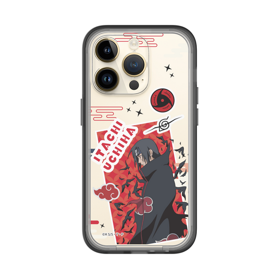 スリムプロテクションプレミアムケース［ NARUTO -ナルト- 疾風伝 - ステッカー - うちはイタチ ］