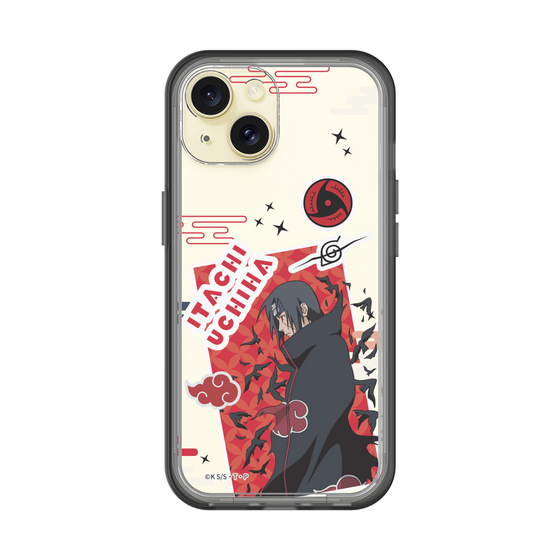 スリムプロテクションプレミアムケース［ NARUTO -ナルト- 疾風伝 - ステッカー - うちはイタチ ］