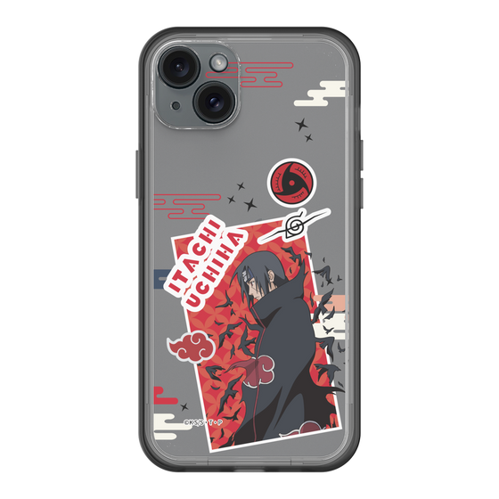 スリムプロテクションプレミアムケース［ NARUTO -ナルト- 疾風伝 - ステッカー - うちはイタチ ］