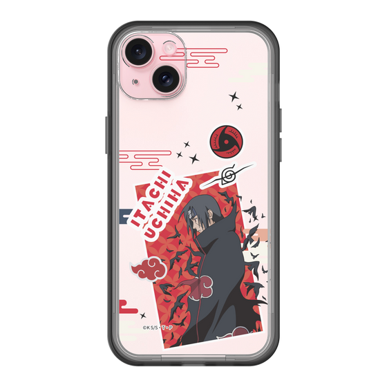 スリムプロテクションプレミアムケース［ NARUTO -ナルト- 疾風伝 - ステッカー - うちはイタチ ］