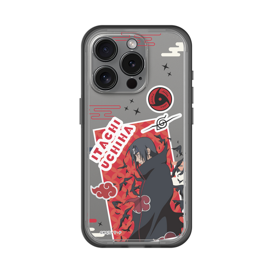 スリムプロテクションプレミアムケース［ NARUTO -ナルト- 疾風伝 - ステッカー - うちはイタチ ］