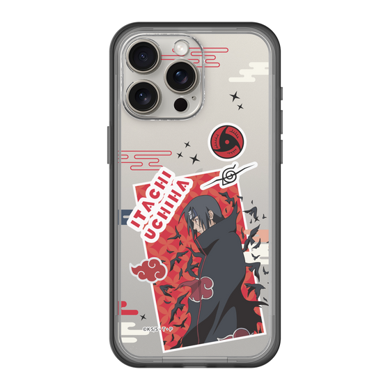 スリムプロテクションプレミアムケース［ NARUTO -ナルト- 疾風伝 - ステッカー - うちはイタチ ］