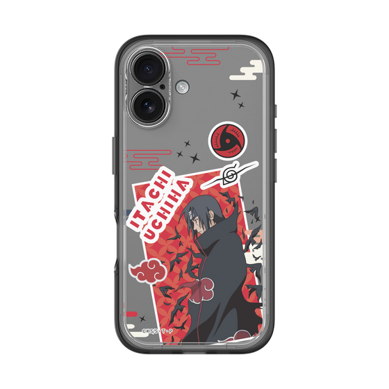 スリムプロテクションプレミアムケース［ NARUTO -ナルト- 疾風伝 - ステッカー - うちはイタチ ］