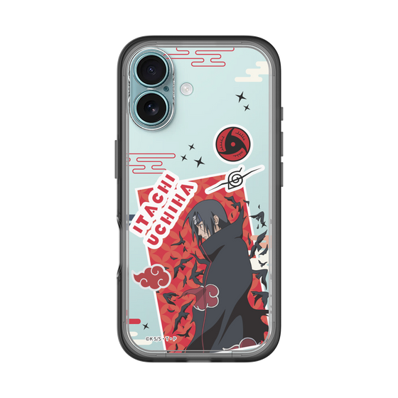 スリムプロテクションプレミアムケース［ NARUTO -ナルト- 疾風伝 - ステッカー - うちはイタチ ］