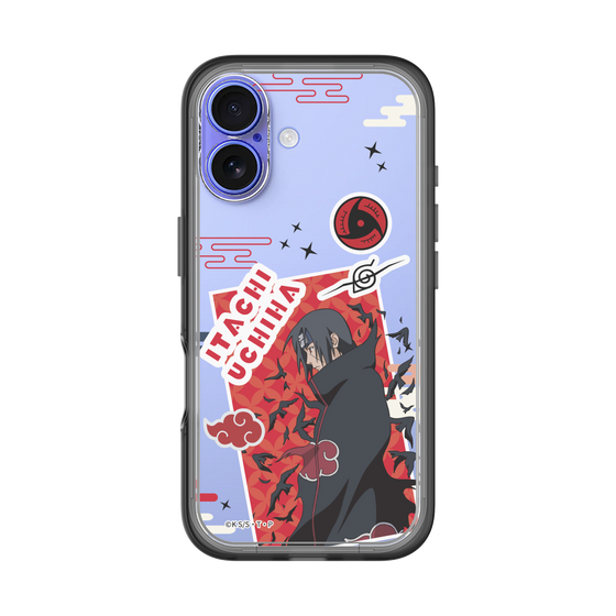 スリムプロテクションプレミアムケース［ NARUTO -ナルト- 疾風伝 - ステッカー - うちはイタチ ］