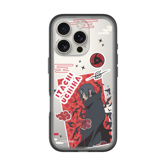 スリムプロテクションプレミアムケース［ NARUTO -ナルト- 疾風伝 - ステッカー - うちはイタチ ］