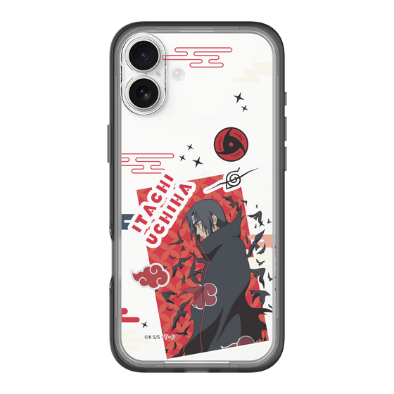 スリムプロテクションプレミアムケース［ NARUTO -ナルト- 疾風伝 - ステッカー - うちはイタチ ］