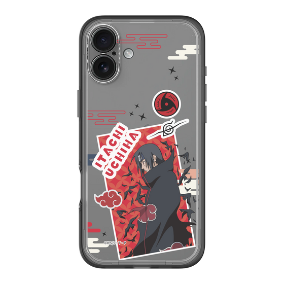 スリムプロテクションプレミアムケース［ NARUTO -ナルト- 疾風伝 - ステッカー - うちはイタチ ］