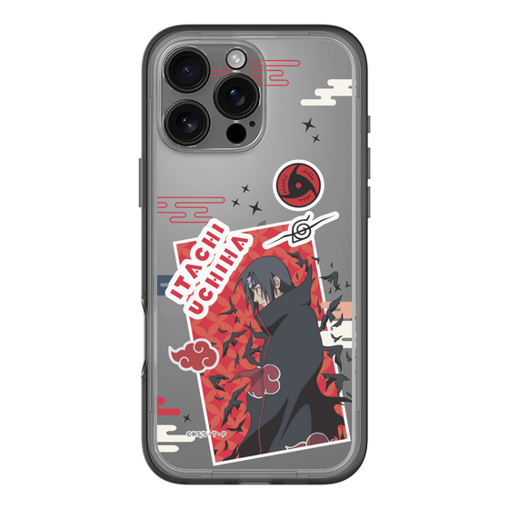 スリムプロテクションプレミアムケース［ NARUTO -ナルト- 疾風伝 - ステッカー - うちはイタチ ］