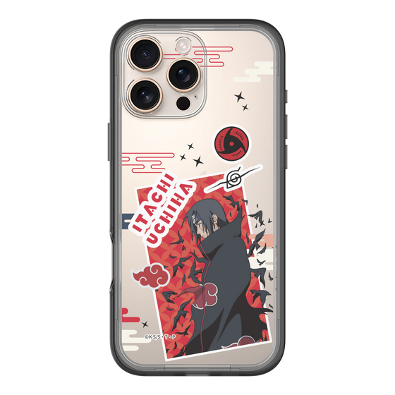 スリムプロテクションプレミアムケース［ NARUTO -ナルト- 疾風伝 - ステッカー - うちはイタチ ］