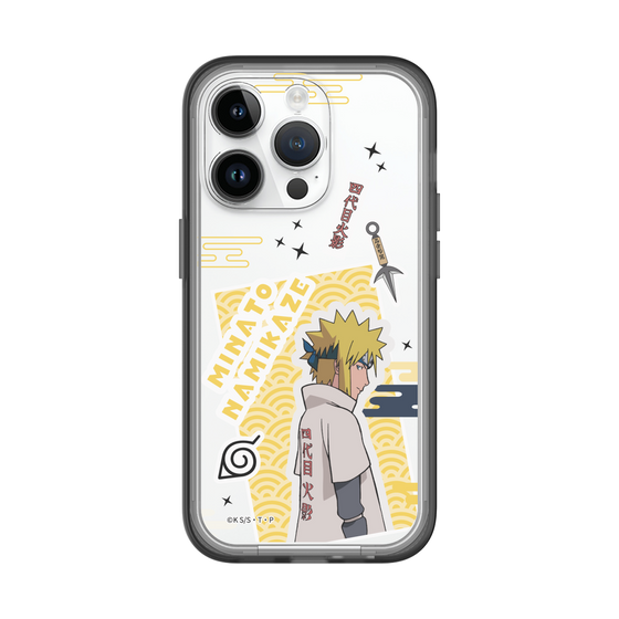 スリムプロテクションプレミアムケース［ NARUTO -ナルト- 疾風伝 - ステッカー - 波風ミナト ］