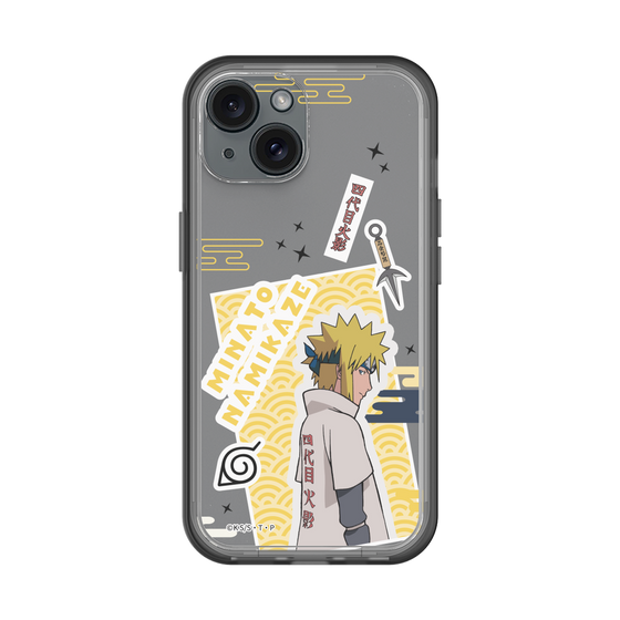 スリムプロテクションプレミアムケース［ NARUTO -ナルト- 疾風伝 - ステッカー - 波風ミナト ］