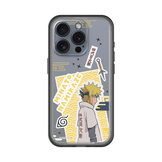 スリムプロテクションプレミアムケース［ NARUTO -ナルト- 疾風伝 - ステッカー - 波風ミナト ］