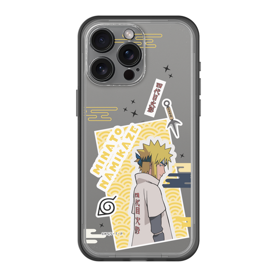 スリムプロテクションプレミアムケース［ NARUTO -ナルト- 疾風伝 - ステッカー - 波風ミナト ］