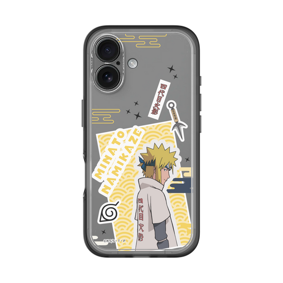 スリムプロテクションプレミアムケース［ NARUTO -ナルト- 疾風伝 - ステッカー - 波風ミナト ］