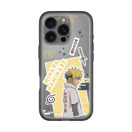 スリムプロテクションプレミアムケース［ NARUTO -ナルト- 疾風伝 - ステッカー - 波風ミナト ］