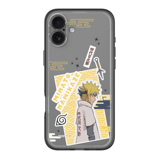 スリムプロテクションプレミアムケース［ NARUTO -ナルト- 疾風伝 - ステッカー - 波風ミナト ］