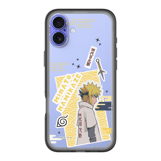 スリムプロテクションプレミアムケース［ NARUTO -ナルト- 疾風伝 - ステッカー - 波風ミナト ］