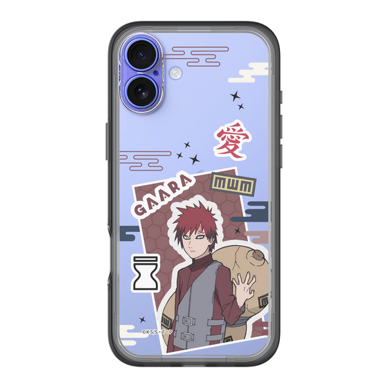 スリムプロテクションプレミアムケース［ NARUTO -ナルト- 疾風伝 - ステッカー - 我愛羅 ］