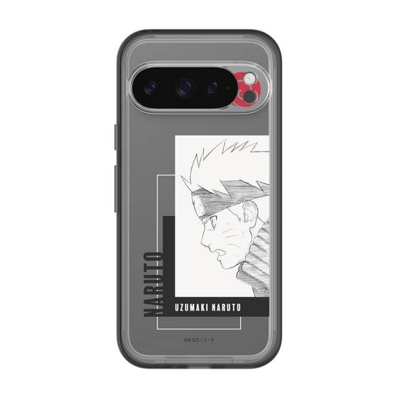 スリムプロテクションプレミアムケース［ NARUTO -ナルト- 疾風伝 - うずまきナルト - 線画 ］