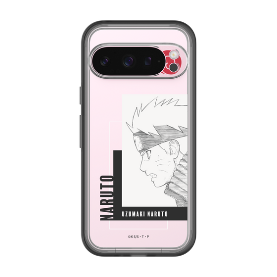 スリムプロテクションプレミアムケース［ NARUTO -ナルト- 疾風伝 - うずまきナルト - 線画 ］