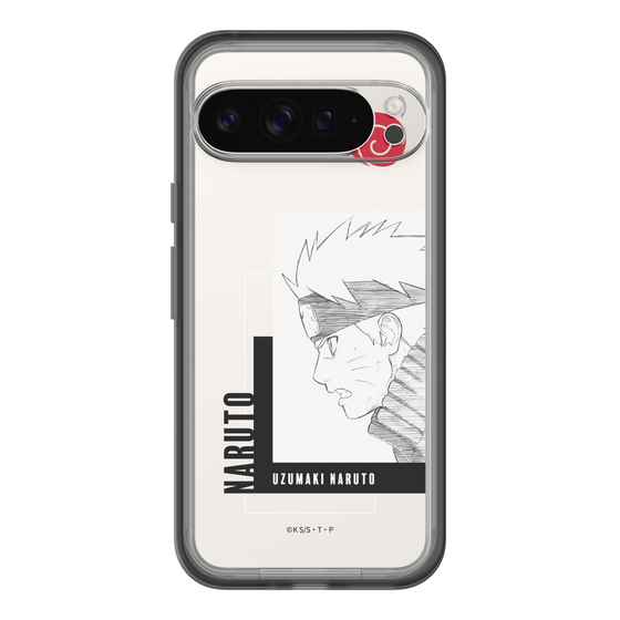 スリムプロテクションプレミアムケース［ NARUTO -ナルト- 疾風伝 - うずまきナルト - 線画 ］