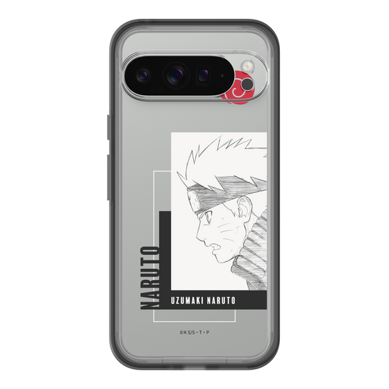 スリムプロテクションプレミアムケース［ NARUTO -ナルト- 疾風伝 - うずまきナルト - 線画 ］