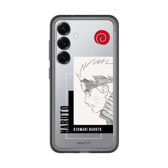 スリムプロテクションプレミアムケース［ NARUTO -ナルト- 疾風伝 - うずまきナルト - 線画 ］