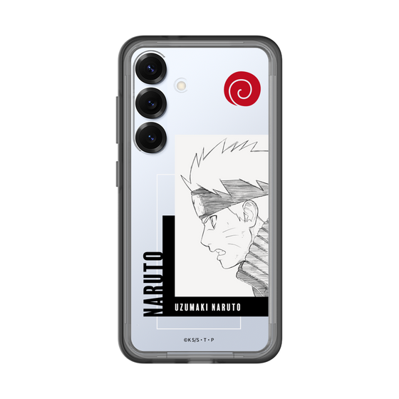スリムプロテクションプレミアムケース［ NARUTO -ナルト- 疾風伝 - うずまきナルト - 線画 ］