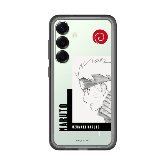 スリムプロテクションプレミアムケース［ NARUTO -ナルト- 疾風伝 - うずまきナルト - 線画 ］