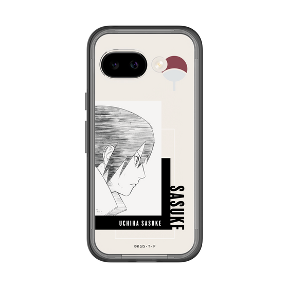 スリムプロテクションプレミアムケース［ NARUTO -ナルト- 疾風伝 - うちはサスケ - 線画 ］