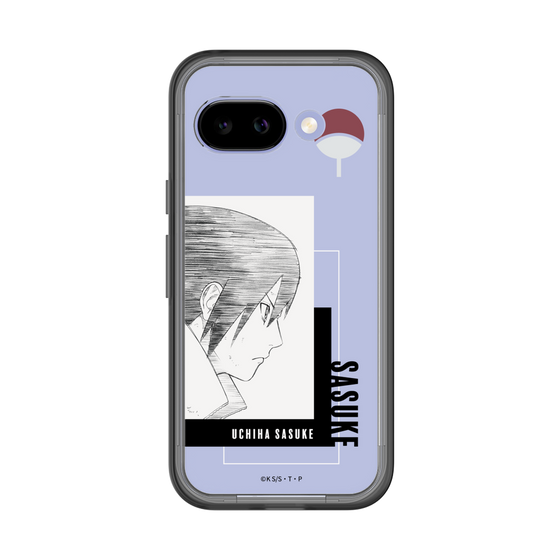 スリムプロテクションプレミアムケース［ NARUTO -ナルト- 疾風伝 - うちはサスケ - 線画 ］