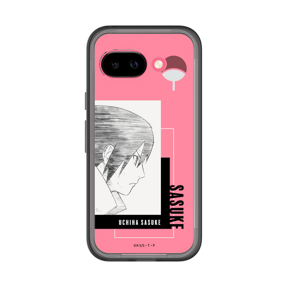 スリムプロテクションプレミアムケース［ NARUTO -ナルト- 疾風伝 - うちはサスケ - 線画 ］