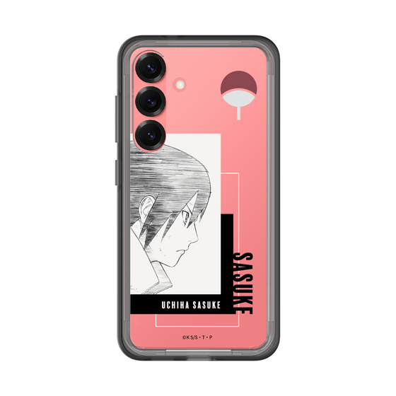 スリムプロテクションプレミアムケース［ NARUTO -ナルト- 疾風伝 - うちはサスケ - 線画 ］