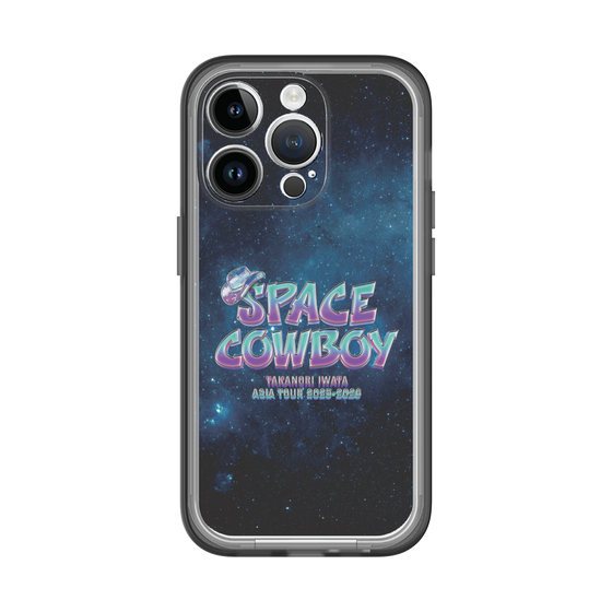 スリムプロテクションプレミアムケース［ Takanori Iwata ASIA TOUR 2025-2026 "SPACE COWBOY" - ロゴ ］