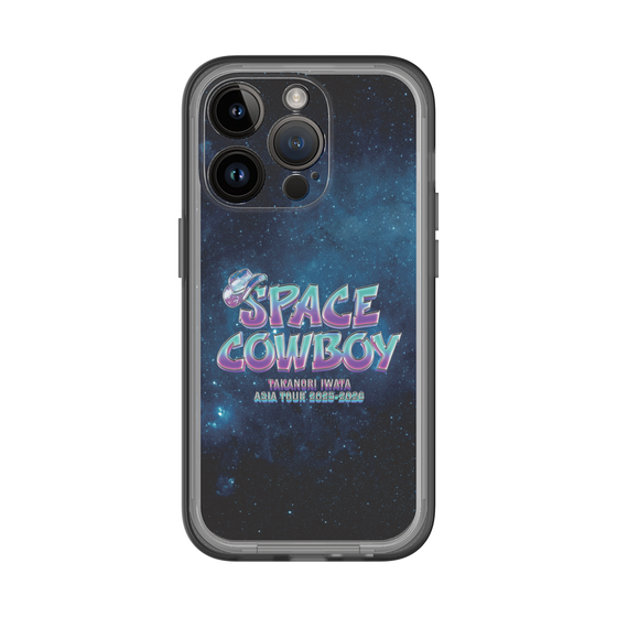 スリムプロテクションプレミアムケース［ Takanori Iwata ASIA TOUR 2025-2026 "SPACE COWBOY" - ロゴ ］