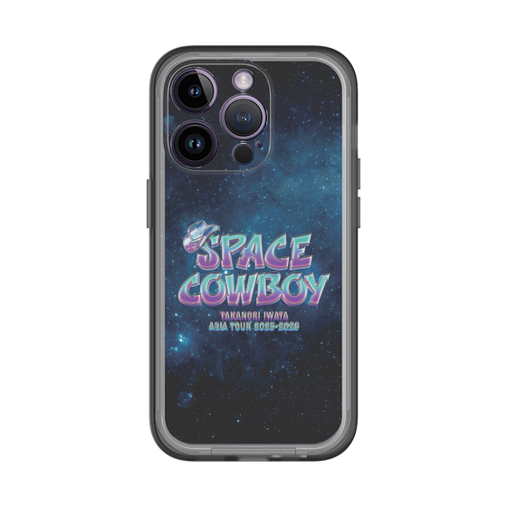 スリムプロテクションプレミアムケース［ Takanori Iwata ASIA TOUR 2025-2026 "SPACE COWBOY" - ロゴ ］