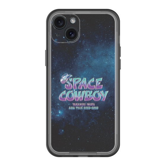 スリムプロテクションプレミアムケース［ Takanori Iwata ASIA TOUR 2025-2026 "SPACE COWBOY" - ロゴ ］