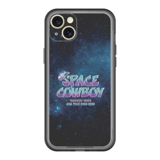 スリムプロテクションプレミアムケース［ Takanori Iwata ASIA TOUR 2025-2026 "SPACE COWBOY" - ロゴ ］