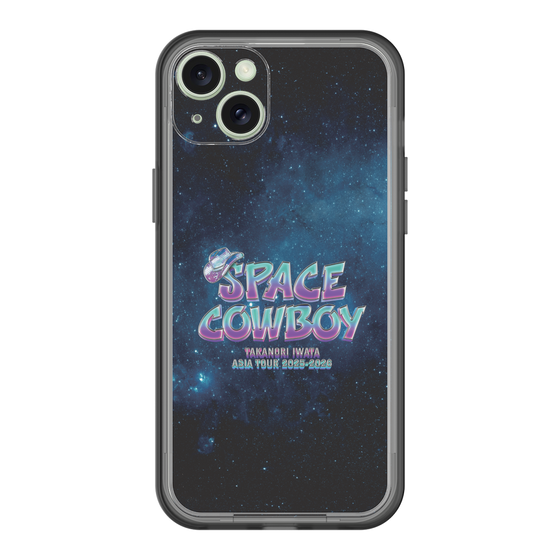 スリムプロテクションプレミアムケース［ Takanori Iwata ASIA TOUR 2025-2026 "SPACE COWBOY" - ロゴ ］