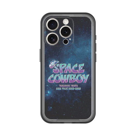 スリムプロテクションプレミアムケース［ Takanori Iwata ASIA TOUR 2025-2026 "SPACE COWBOY" - ロゴ ］