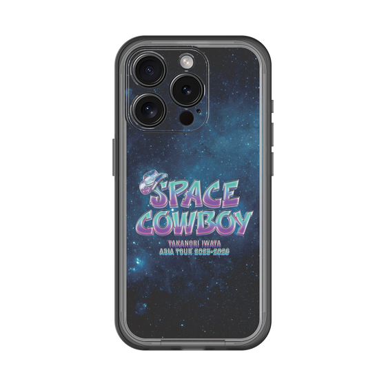 スリムプロテクションプレミアムケース［ Takanori Iwata ASIA TOUR 2025-2026 "SPACE COWBOY" - ロゴ ］