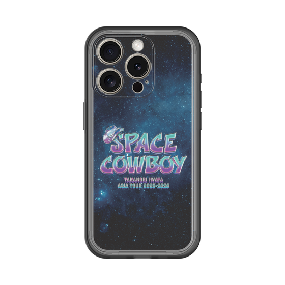スリムプロテクションプレミアムケース［ Takanori Iwata ASIA TOUR 2025-2026 "SPACE COWBOY" - ロゴ ］