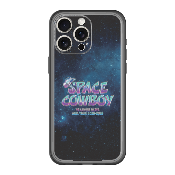 スリムプロテクションプレミアムケース［ Takanori Iwata ASIA TOUR 2025-2026 "SPACE COWBOY" - ロゴ ］