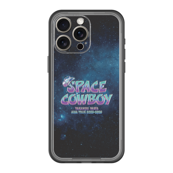 スリムプロテクションプレミアムケース［ Takanori Iwata ASIA TOUR 2025-2026 "SPACE COWBOY" - ロゴ ］