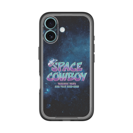 スリムプロテクションプレミアムケース［ Takanori Iwata ASIA TOUR 2025-2026 "SPACE COWBOY" - ロゴ ］