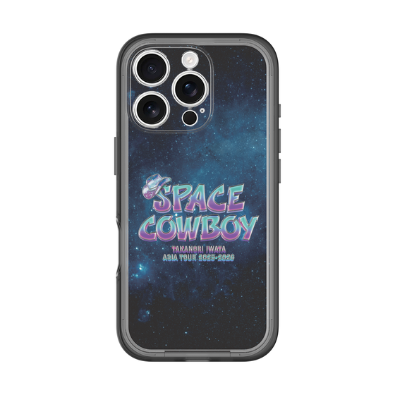 スリムプロテクションプレミアムケース［ Takanori Iwata ASIA TOUR 2025-2026 "SPACE COWBOY" - ロゴ ］