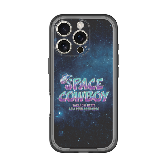スリムプロテクションプレミアムケース［ Takanori Iwata ASIA TOUR 2025-2026 "SPACE COWBOY" - ロゴ ］