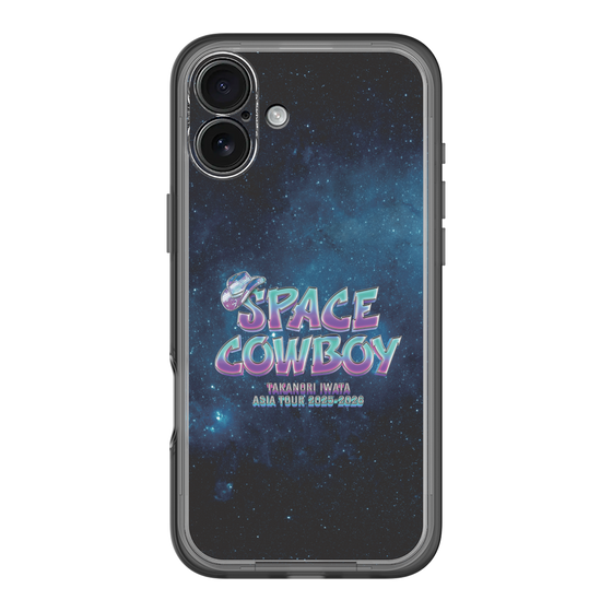 スリムプロテクションプレミアムケース［ Takanori Iwata ASIA TOUR 2025-2026 "SPACE COWBOY" - ロゴ ］